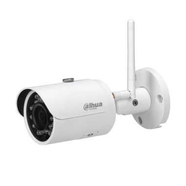 Cámara IP Wifi Bullet, resolución 1.3Mpx, ONVIF, PoE, óptica fija de 2.8mm, visión nocturna 30m, exterior.