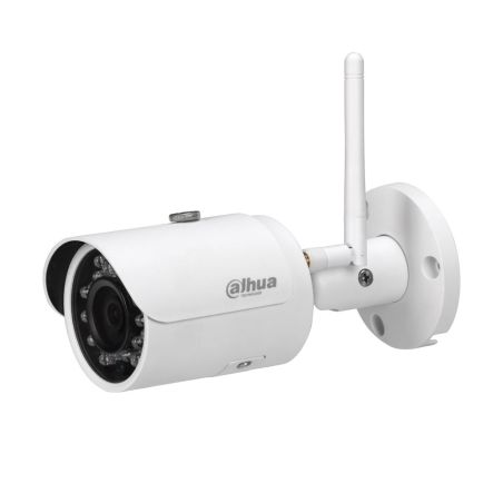 Cámara IP Wifi Bullet, resolución 1.3Mpx, ONVIF, PoE, óptica fija de 2.8mm, visión nocturna 30m, exterior.
