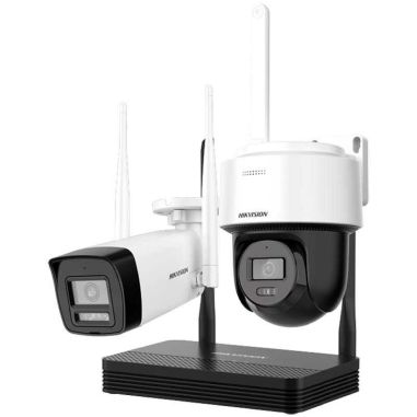 Kit Videovigilancia WiFi Hikvision con NVR 4CH,...