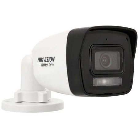 Kit cámaras IP PoE Hikvision 8MP 2 cámaras tipo bullet con NVR