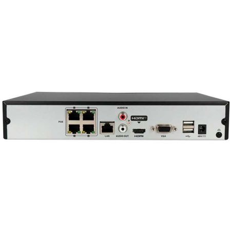 Kit cámaras IP PoE Hikvision 8MP 2 cámaras tipo bullet con NVR