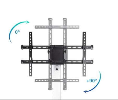 Soporte suelo ruedas Hera 37"-86"