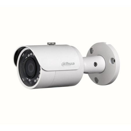 Cámara IP Bullet, resolución 4Mpx, ONVIF, PoE, óptica fija de 3.6mm, visión nocturna 30m, exterior.