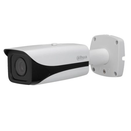 Cámara IP Bullet, resolución 4Mpx, ONVIF, PoE, varifocal motorizada, visión nocturna 50m, exterior.