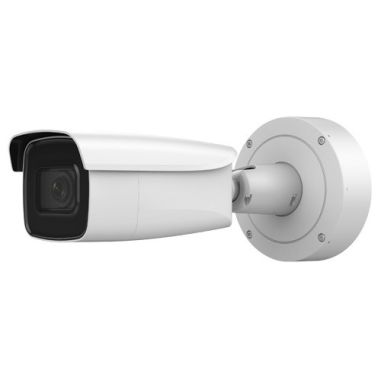 Cámara IP Bullet, resolución 8Mpx, ONVIF, PoE, varifocal motorizada, visión nocturna 50m, exterior.