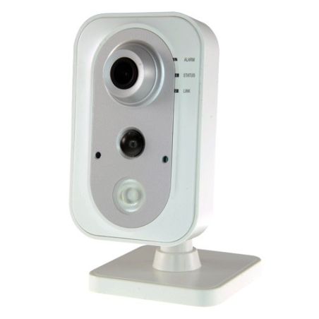 Cámara IP Wifi Cubo 2Mpx, ONVIF, óptica fija 2.8mm, interior. Visión nocturna 10m y audio incorporado.PoE
