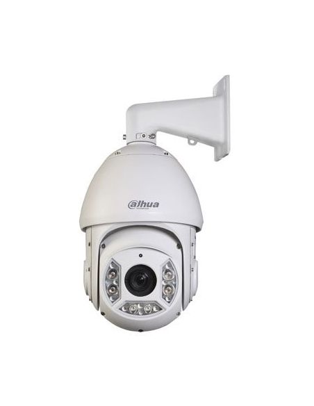 Domo motorizado IP 2Mpx, PTZ, zoom óptico de 30x. ONVIF. Grabación en Micro SD y alarmas. Visión nocturna de 150m.