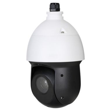 Domo motorizado IP 4Mpx, PTZ, zoom óptico de 30x. ONVIF. Grabación en Micro SD y alarmas. Visión nocturna de 100m.