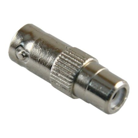 Conector BNC hembra a RCA macho