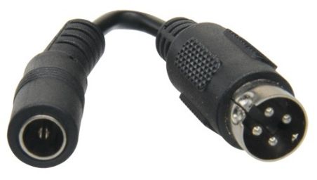 Conector BNC hembra a RCA macho