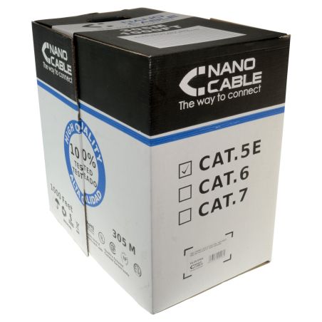 Cable UTP Safire Categoría 5E Rollo de 306 metros