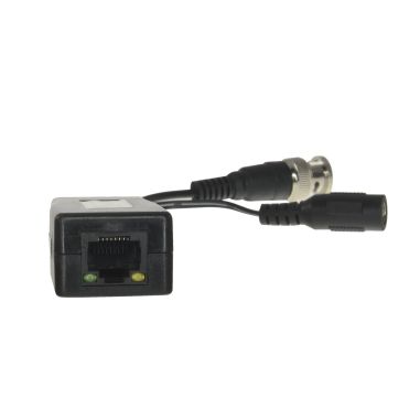 Balun pasivo por par trenzado Alimentación + Vídeo