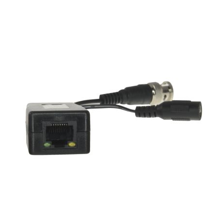 Balun pasivo por par trenzado Alimentación + Vídeo