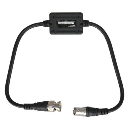 Conexión de entrada	BNC macho Conexión de salida	BNC hembra Largo cable	430 mm Alimentación	No requiere (pasivo)