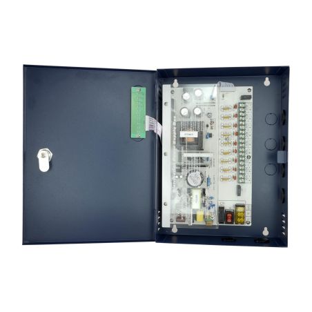 Caja de distribución de alimentación 1 entrada AC 110 V ~ 220 V 9 salidas por par de cobre