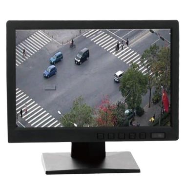 Monitor LED 10" Altavoces integrados salida BNC