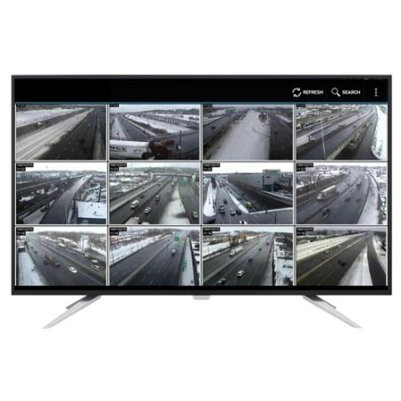 Monitor LED 43" 4K UHD IPS Orientado para videovigilancia