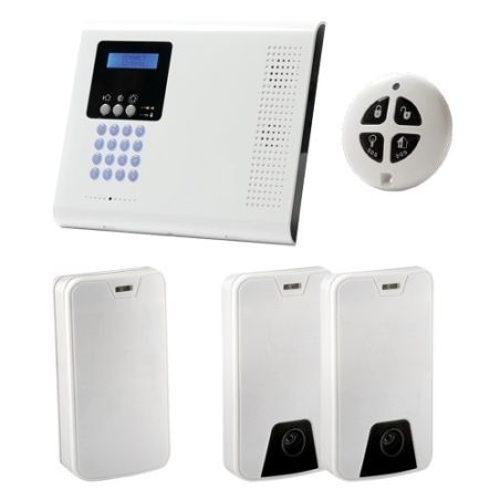 Kit de alarma profesional bidireccional Comunicación LAN/GPRS/GSM Inalámbrico 868 MHz