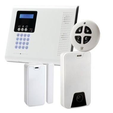 Kit de alarma profesional bidireccional Comunicación LAN/GPRS/GSM Inalámbrico 868 MHz