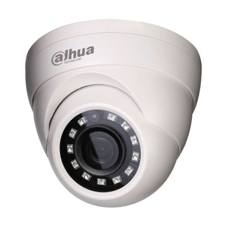 Cámara Domo 4 en 1 (HDCVI/HDTVI/AHD/CVBS)  720p HD interior, optica fija 2.8mm y visión nocturna 20m
