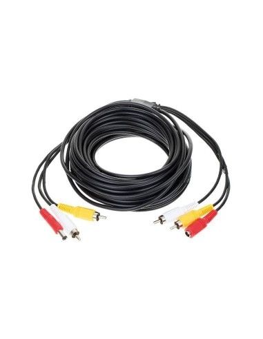 Cable combinado video audio alimentacion 10m