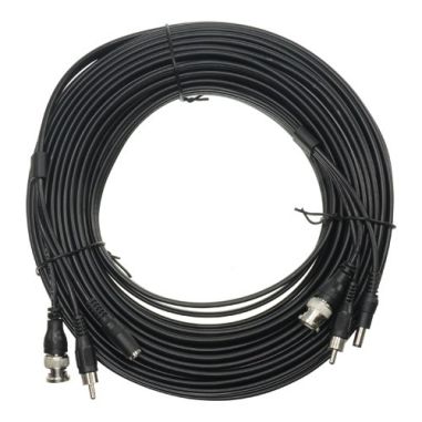 Cable combinado video audio alimentacion 30m