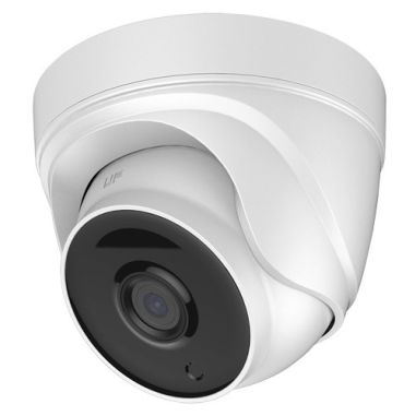 Cámara Domo 4 en 1 (HDCVI/HDTVI/AHD/CVBS)  1080p Full HD exterior, optica fija 2.8mm, gran angular y visión nocturna 40m