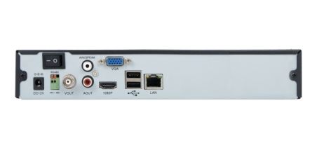 KIT DE VIDEOVIGILANCIA IP WIFI HD 1 CÁMARA DOMO MOTORIZADA ÓPTICA FIJA MÁS GRABADOR NVR DE 4 CANALES.