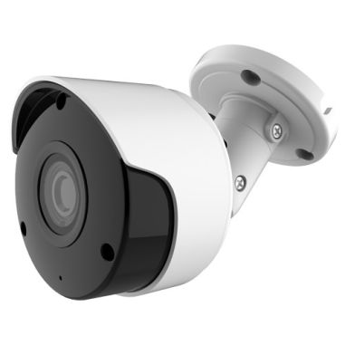 Cámara IP Bullet, resolución 4Mpx, ONVIF, óptica fija 4mm, visión nocturna 20m, exterior.