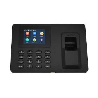 Terminal biométrico de control de presencia Dahua a color. Autentificación por huella, contraseña o biometría
