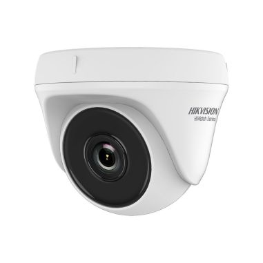 Domo fijo 4 en 1 Serie HiWatch™ de HIKVISION, con iluminación Smart IR de 20 m para interior.Óptica fija de 2,8 mm (92°)