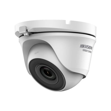 Domo fijo 4 en 1 Serie HiWatch™ de HIKVISION,20 m para exterior. CMOS de 1MP, Óptica fija de 2,8 mm