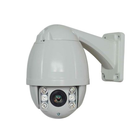 Domo motorizado 4 en 1 de 200°/seg. con iluminación IR de 50 m para exterior. de 2MP a 1080P.