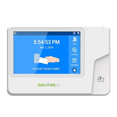 Control de Presencia, Tarjetas EM RFID y teclado, 1.000 usuarios / 1.000.000 registros
