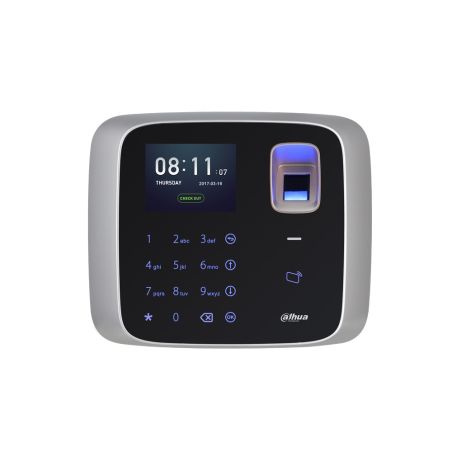 Terminal biométrico autónomo de control de accesos/presencia con lector de tarjetas MIFARE