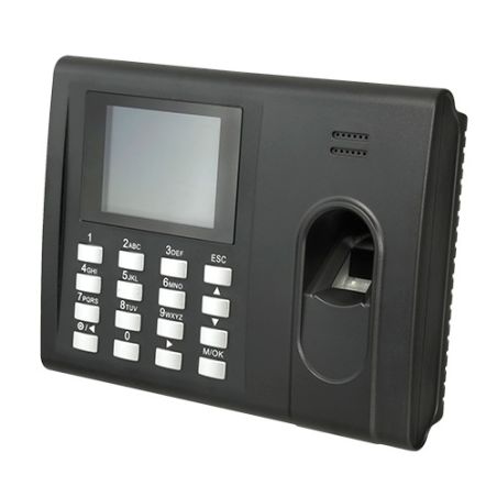 Control de Presencia y Acceso simple Huellas, Tarjeta EM RFID y teclado 500 grabaciones / 50.000 registros