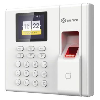 Terminal autónomo de Control de Accesos y Presencia con lectura biométrica de huella y lector de tarjetas