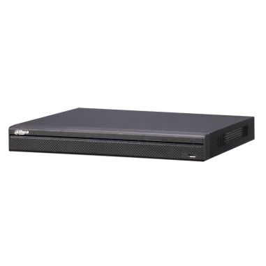 Grabador IP Dahua de 16 canales y 12 Mpx. con alarmas.