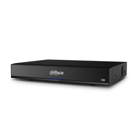 Grabador Dahua grabación 4K de 8 canales con alarmas y detección facial