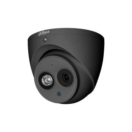 IPC-HDW4431EM-ASE-DG Domo IP Dahua, 4 Mpx., 104 grados, visión nocturna 50m con audio, negra