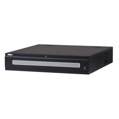 NVR608-64-4KS2 Grabador NVR Dahua 64 CH 12 Mpx con alarmas, admite 8 HDD