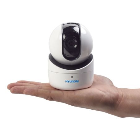 Cámara WiFi compacta IP con PAN/TILT (baja velocidad) iluminación infrarroja de 5 m para interior