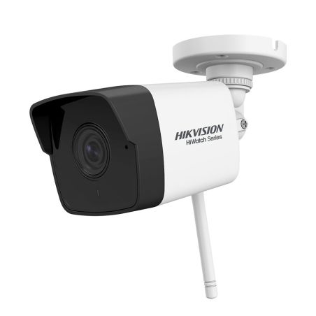 Cámara bullet WiFi IP Serie HiWatch™ de HIKVISION® de 2MP con iluminación infrarroja 30m, apta para exterior