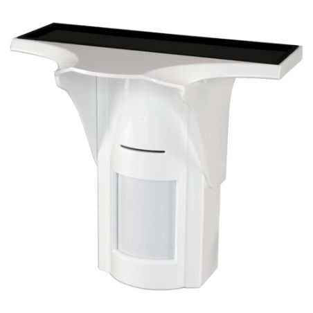 Detector PIR exterior solar Inalámbrico Doble tecnología