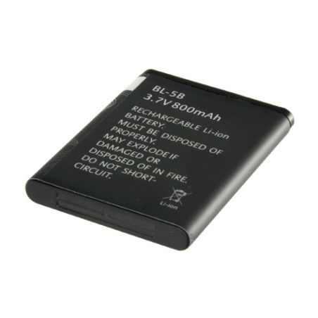 Batería de respaldo - Lítio - Recargable - 3.7 V - 800 mAh - Compatible con paneles de alarma