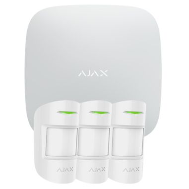 Ajax AJ-HUBKIT-PRO-W - Kit de alarma profesional, Certificado Grado 2