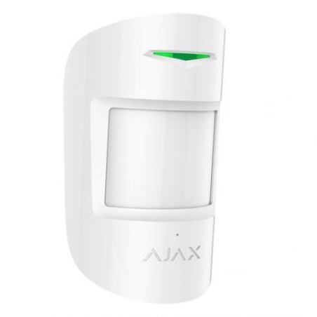 Detector PIR anti mascotas y de rotura de cristal Ajax AJ-COMBIPROTECT-W