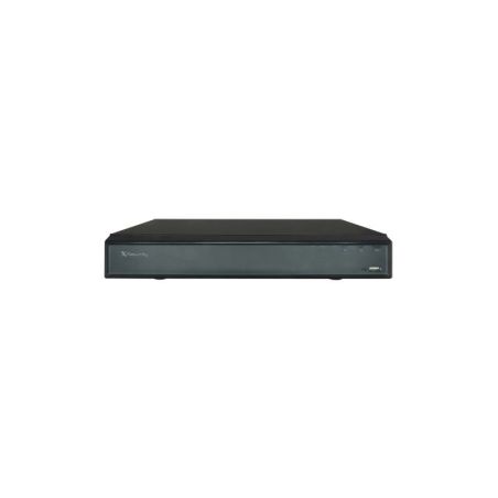 Grabador X-Security HDCVI 8Mpx (4K) 15FPS de 4 canales y 2 cámaras IP