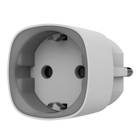Enchufe inteligente Ajax Inalámbrico, con control remoto, Medidor de consumo, Antena interna,