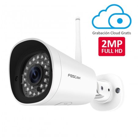 FOSCAM FI9902P 1080P WIFI EXTERIOR ÁNGULO 110º SLOT MICRO SD EXTERNO